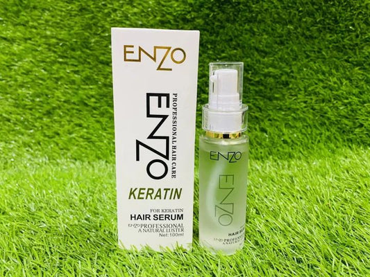 Enzo Professional Keratin Hair Serum For Frizzy Softness And Dry Deep Nourish Beauty Care Enzo Hair Serum For Men Women 100ml